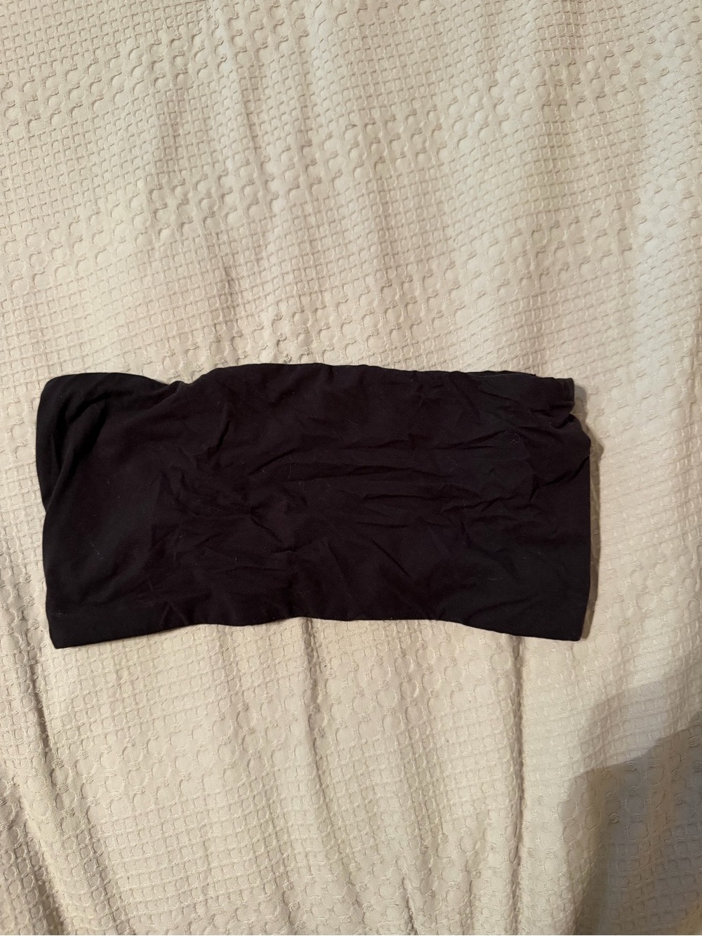 SKIMS Black Strapless Bandeau